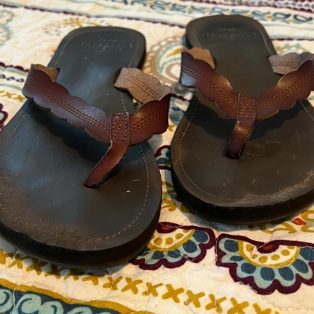 Reef Cushion flip flop sandals size 8 - Picture 4 of 5